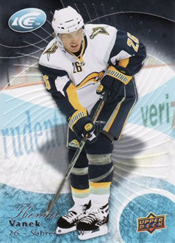 #33 Thomas Vanek - Buffalo Sabres - 2009-10 Upper Deck Ice Hockey