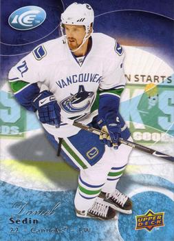 #63 Daniel Sedin - Vancouver Canucks - 2009-10 Upper Deck Ice Hockey
