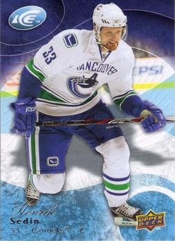 #64 Henrik Sedin - Vancouver Canucks - 2009-10 Upper Deck Ice Hockey