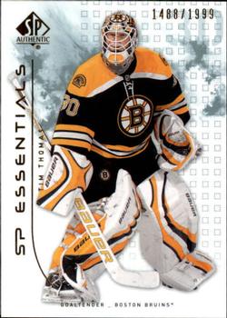 #156 Tim Thomas - Boston Bruins - 2009-10 SP Authentic Hockey