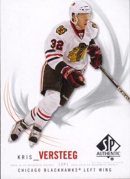 #36 Kris Versteeg - Chicago Blackhawks - 2009-10 SP Authentic Hockey