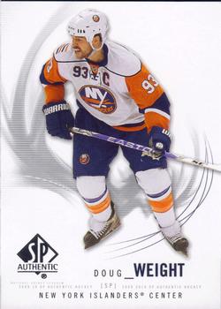 #3 Doug Weight - New York Islanders - 2009-10 SP Authentic Hockey