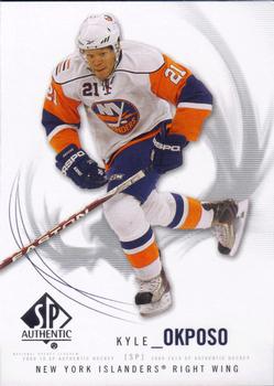 #67 Kyle Okposo - New York Islanders - 2009-10 SP Authentic Hockey