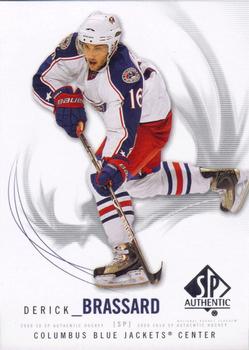 #94 Derick Brassard - Columbus Blue Jackets - 2009-10 SP Authentic Hockey