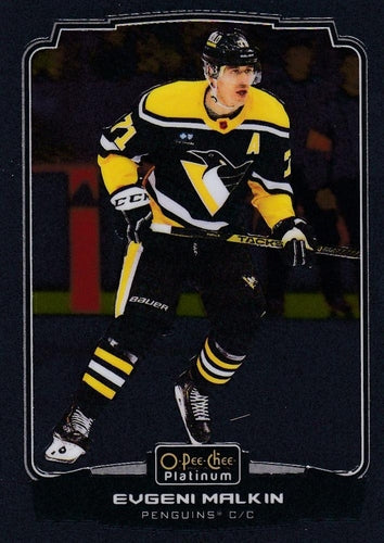 #100 Evgeni Malkin - Pittsburgh Penguins - 2022-23 O-Pee-Chee Platinum Hockey