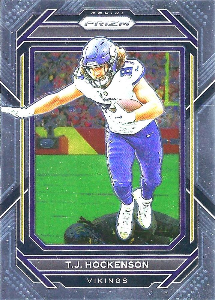 #100 T.J. Hockenson - Minnesota Vikings - 2022 Panini Prizm Football