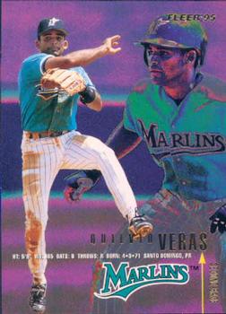 #U-100 Quilvio Veras - Florida Marlins - 1995 Fleer Update Baseball