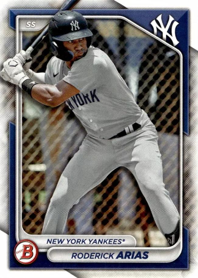 #BP-100 Roderick Arias - New York Yankees - 2024 Bowman - Prospects Baseball