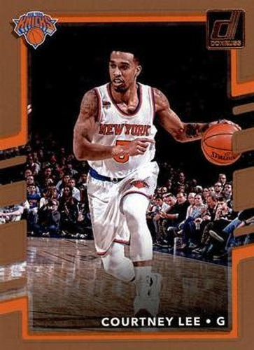 #100 Courtney Lee - New York Knicks - 2017-18 Donruss Basketball