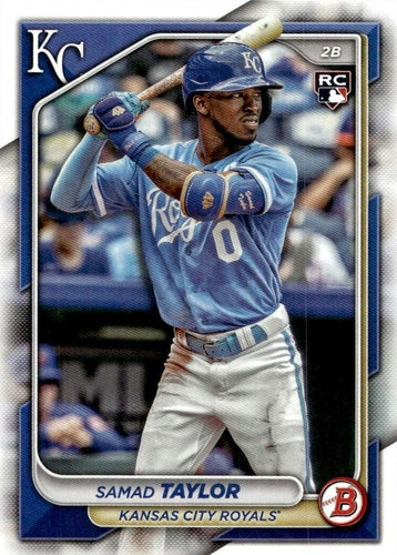 #100 Samad Taylor - Kansas City Royals - 2024 Bowman Baseball