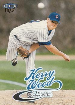 #100 Kerry Wood - Chicago Cubs - 1999 Ultra Baseball