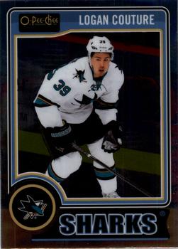 #100a Logan Couture - San Jose Sharks - 2014-15 O-Pee-Chee Platinum Hockey