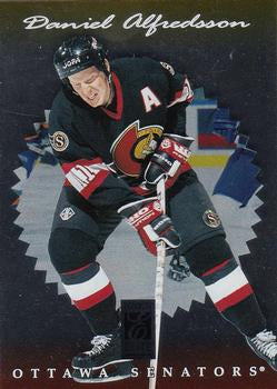 #100 Daniel Alfredsson - Ottawa Senators - 1996-97 Donruss Elite Hockey