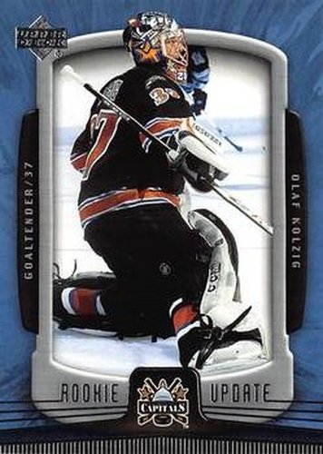 #100 Olaf Kolzig - Washington Capitals - 2005-06 Upper Deck Rookie Update Hockey