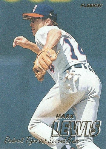 #100 Mark Lewis - Detroit Tigers - 1997 Fleer Baseball