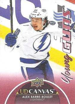 #C100 Alex Barre-Boulet - Tampa Bay Lightning - 2021-22 Upper Deck - UD Canvas Hockey