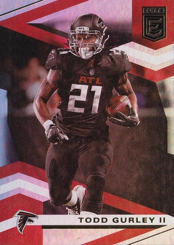 #100 Todd Gurley II - Atlanta Falcons - 2020 Donruss Elite Football