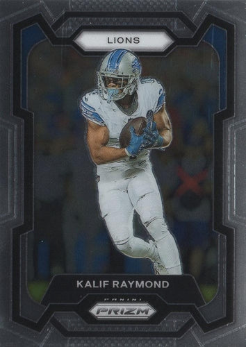 #100 Kalif Raymond - Detroit Lions - 2023 Panini Prizm Football
