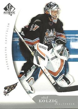 #100 Olaf Kolzig - Washington Capitals - 2005-06 SP Authentic Hockey