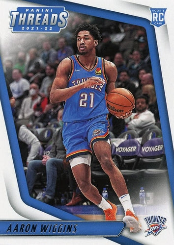 #100 Aaron Wiggins - Oklahoma City Thunder - 2021-22 Panini Chronicles Basketball