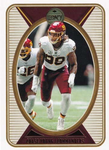 #100 Chase Young - Washington Commanders - 2022 Panini Legacy Football