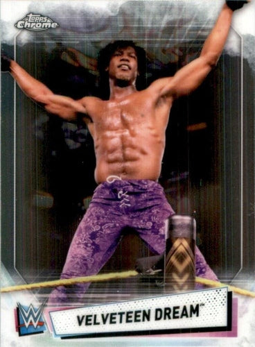 #100 Velveteen Dream - 2021 Topps WWE Chrome Wrestling