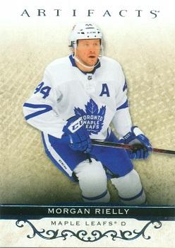 #100 Morgan Rielly - Toronto Maple Leafs - 2021-22 Upper Deck Artifacts Hockey