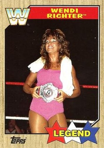 #100 Wendi Richter - 2017 Topps WWE Heritage Wrestling