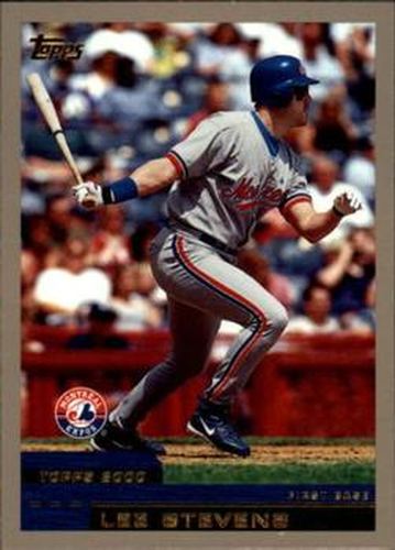 #T100 Lee Stevens - Montreal Expos - 2000 Topps Traded & Rookies Baseball