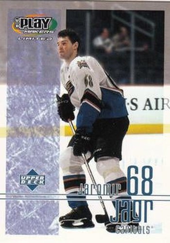 #100 Jaromir Jagr - Washington Capitals - 2001-02 Upper Deck Playmakers Hockey