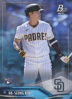 #100 Ha-seong Kim - San Diego Padres - 2021 Bowman Platinum Baseball
