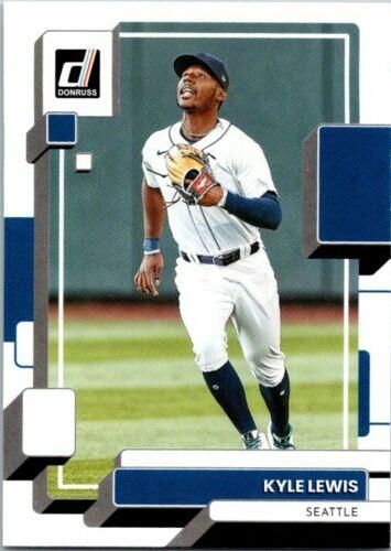 #100 Kyle Lewis - Seattle Mariners - 2022 Donruss Baseball