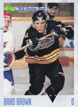 #100 Brad Brown - North Bay Centennials - 1993 Classic '93 Hockey Draft Hockey