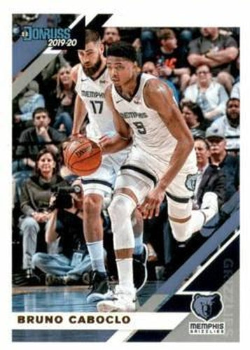 #100 Bruno Caboclo - Memphis Grizzlies - 2019-20 Donruss Basketball