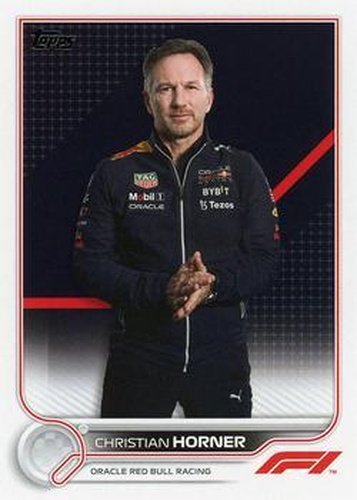 #100 Christian Horner - Oracle Red Bull Racing - 2022 Topps Formula 1 Racing