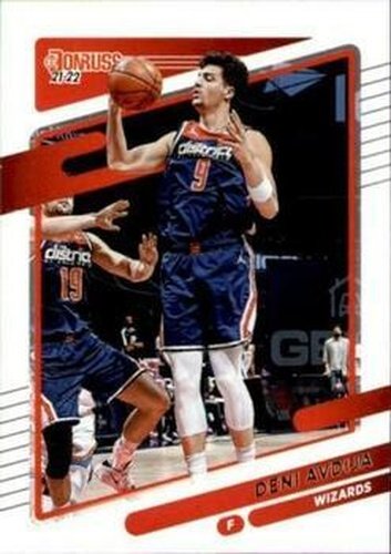 #100 Deni Avdija - Washington Wizards - 2021-22 Donruss Basketball