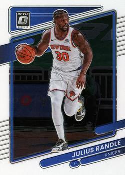 #100 Julius Randle - New York Knicks - 2021-22 Donruss Optic Basketball