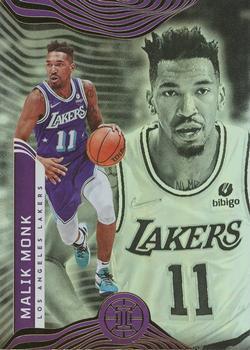 #100 Malik Monk - Los Angeles Lakers - 2021-22 Panini Illusions Basketball