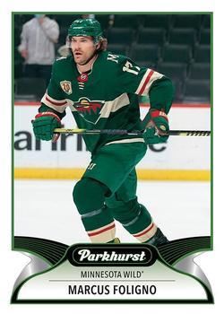 #100 Marcus Foligno - Minnesota Wild - 2021-22 Parkhurst Hockey