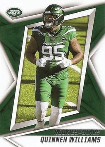 #100 Quinnen Williams - New York Jets - 2021 Panini Rookies & Stars Football