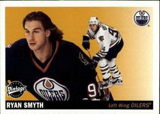 #100 Ryan Smyth - Edmonton Oilers - 2002-03 Upper Deck Vintage Hockey