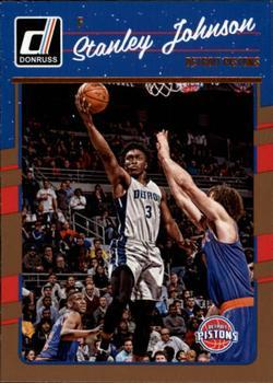 #100 Stanley Johnson - Detroit Pistons - 2016-17 Donruss Basketball