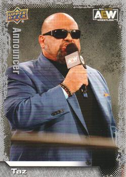 #100 Taz - 2022 Upper Deck AEW Wrestling