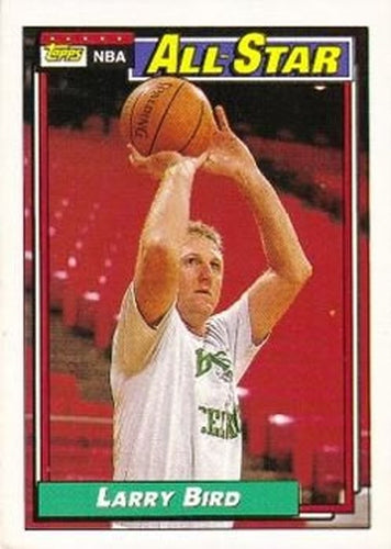#100 Larry Bird - Boston Celtics - 1992-93 Topps Basketball