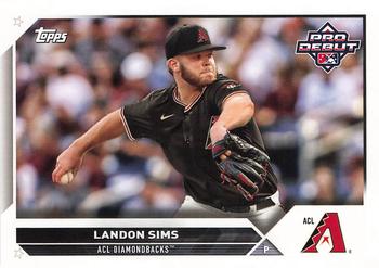 #PD-100 Landon Sims - ACL Diamondbacks - 2023 Topps Pro Debut Baseball