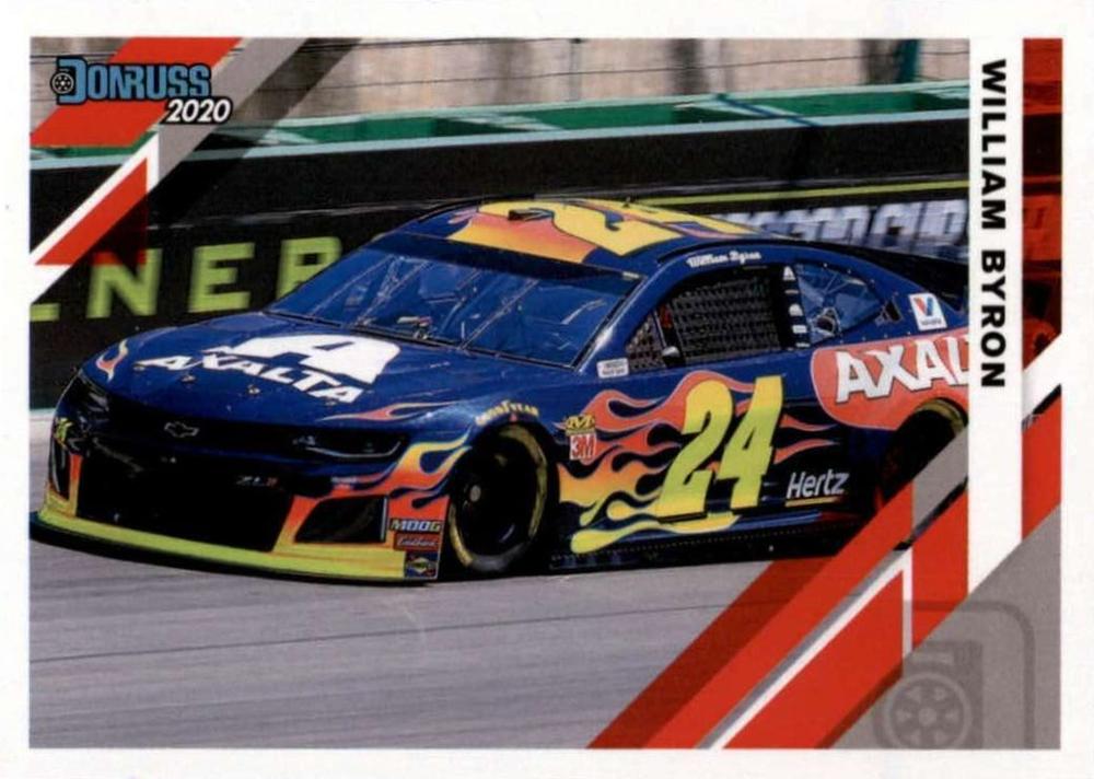 #100 William Byron - Hendrick Motorsports - 2020 Donruss Racing