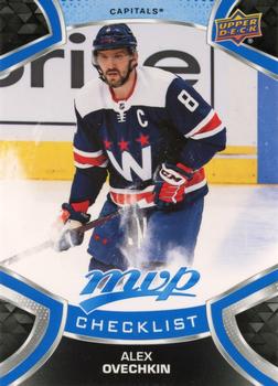 #100 Alex Ovechkin - Washington Capitals - 2021-22 Upper Deck MVP - Blue Hockey