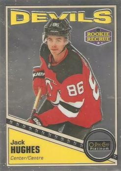 #R-100 Jack Hughes - New Jersey Devils - 2019-20 O-Pee-Chee Platinum - Retro Hockey