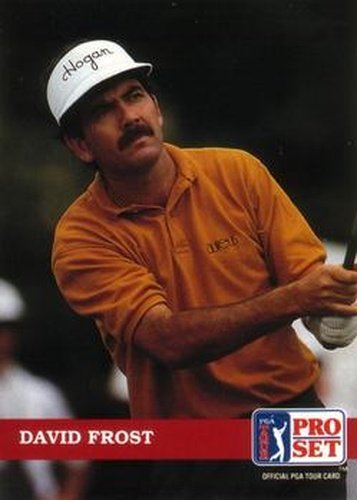 #100 David Frost - 1992 Pro Set PGA Tour Golf