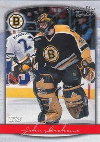 #100 John Grahame - Boston Bruins - 1999-00 Topps Premier Plus Hockey